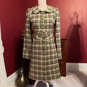 LUX wool blend dressy coat. SMALL